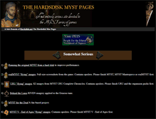 Tablet Screenshot of hardsmyst.hardsdisk.net